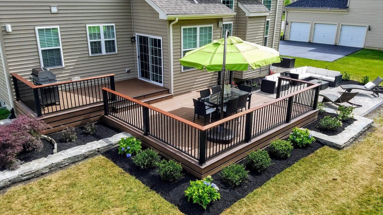 Trex Composite Decking with Railings Chester CT