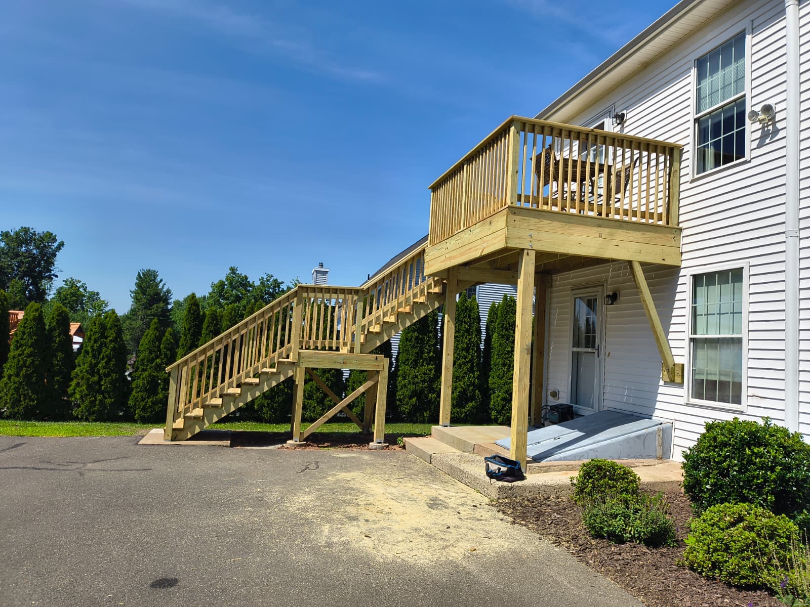 Covered Porch & Deck Addition Deep River CT