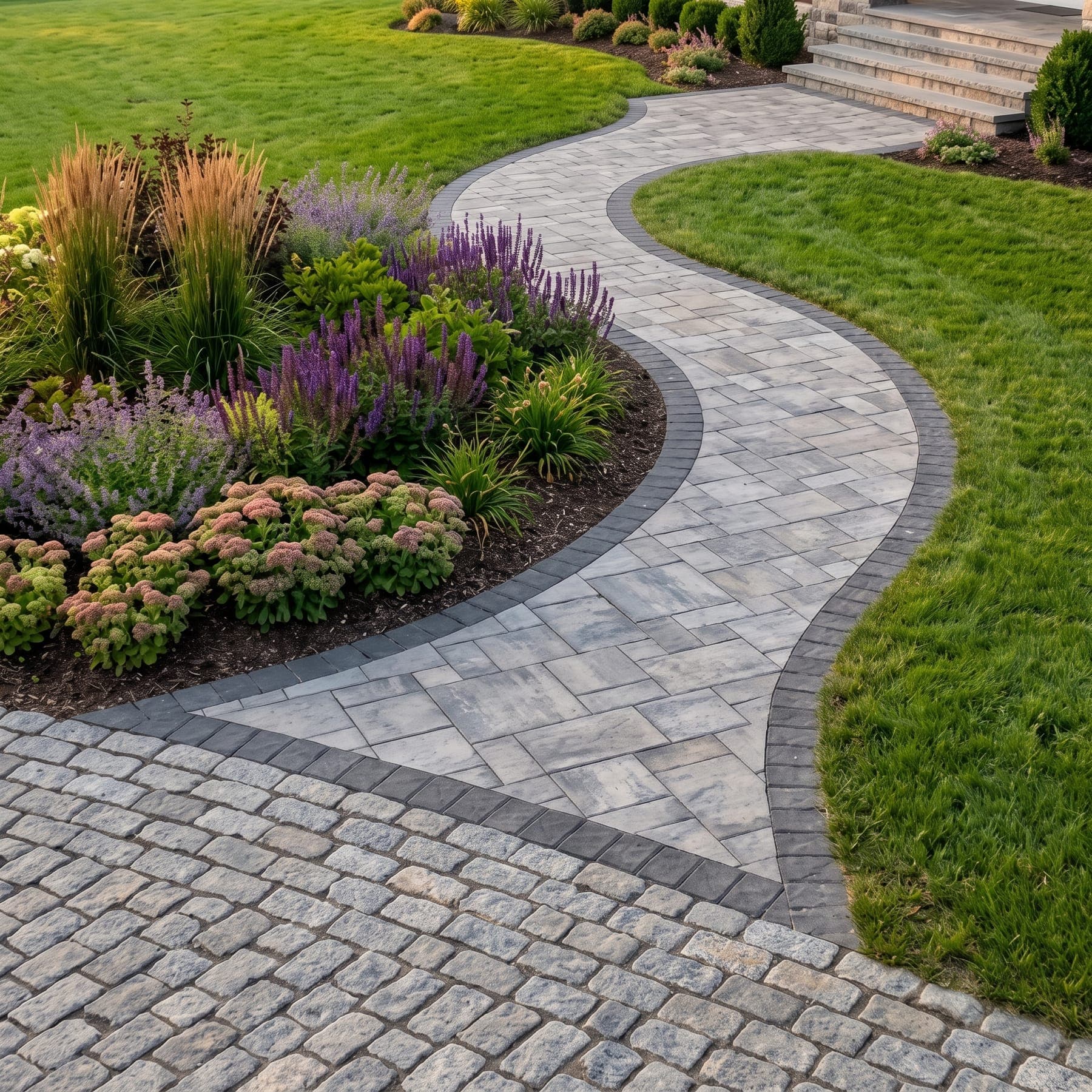 Bluestone Patio & Masonry Wall Chester CT